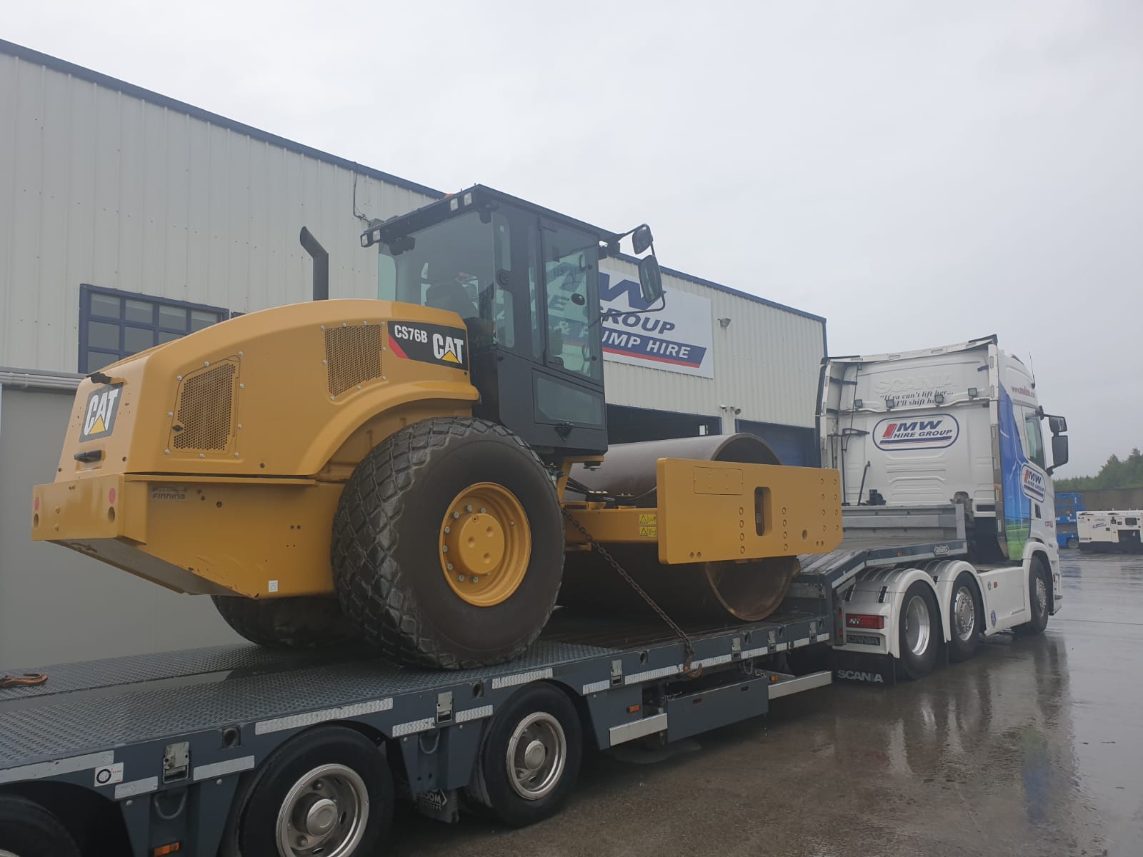 CAT 18 ton Soil Roller...SOLD...to a customer in Cork